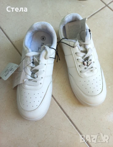 TERRANOVA дамски/детски маратонки, бели, нови с етикет, снимка 12 - Детски маратонки - 47215789