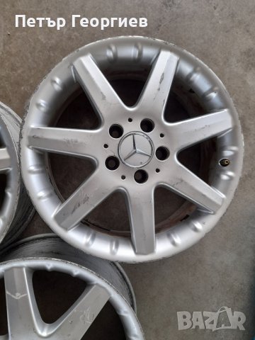 Оригинални Алуминиеви Джанти  Мерцедес -17ски  А.В класа, снимка 3 - Гуми и джанти - 40819159