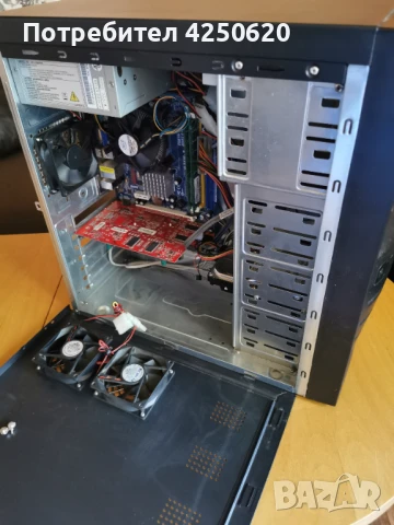 Настолен компютър Процесор; Intel E6600 Памет: 2GB DDR2, снимка 6 - Работни компютри - 51395085