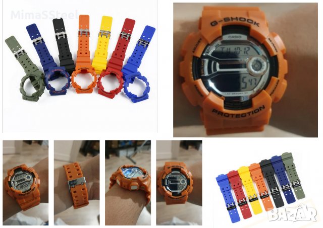 Casio G-shock Безел и верижка, каишка за часовник, снимка 9 - Каишки за часовници - 33070105