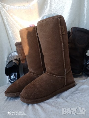 UGG® аналог = BJORNDAL® original, 💯% естествена кожа,естествен велур, естествена вълна 40/60, снимка 4 - Мъжки ботуши - 43561884