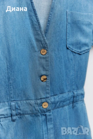 Дънков гащеризон Zara, снимка 3 - Гащеризони - 53350720