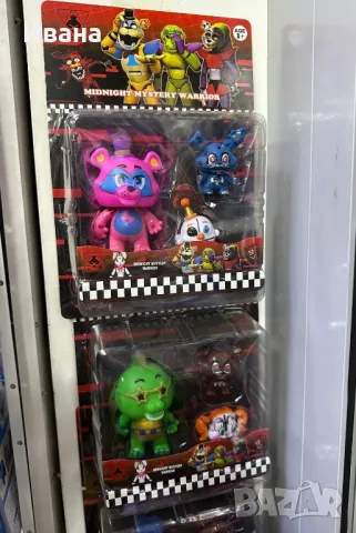 Светеща Фигурка Five Nights at Freddys FNAF Фигурки Фреди, снимка 4 - Фигурки - 47818030