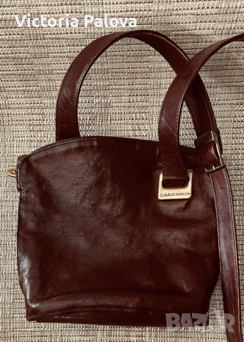 Италианска чанта vintage CLAUDIO FERRICI , снимка 14 - Чанти - 52016862
