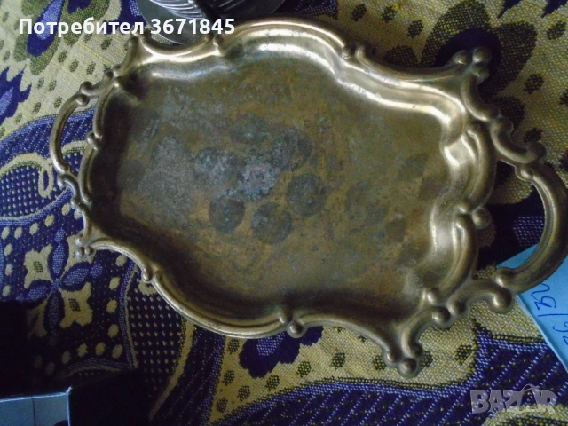 красив антикварен поднос, Европа