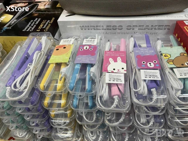 Преса за коса - А) С вафлички или Б) За изправяне. Керамични плочи, снимка 2 - Преси за коса - 52588839