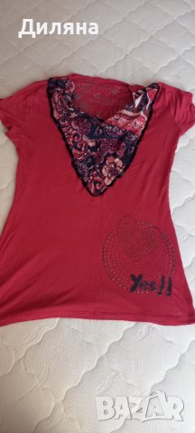 Блузи Desigual M, снимка 10 - Тениски - 39006814