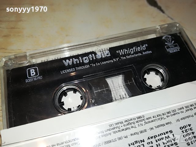 WHIGFIELD ORIGINAL TAPE 0805231343, снимка 10 - Аудио касети - 40627967