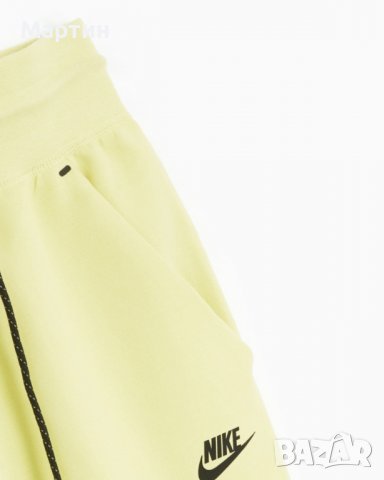 Дамско долнище Nike Tech Fleece Yellow - размер M, снимка 3 - Спортни екипи - 39136119