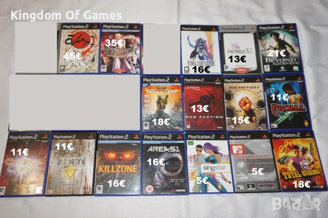 Игри за PS2 Okami/Phantasy Star Universe/Red Faction 1 2/Warhammer/Killzone/Beyond Good And Evil/