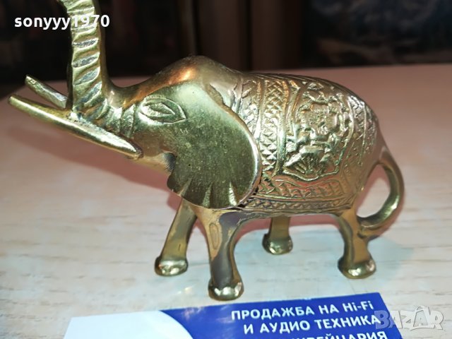 СЛОН-МЕД/МЕСИНГ-ВНОС ХОЛАНДИЯ-10Х9Х5СМ