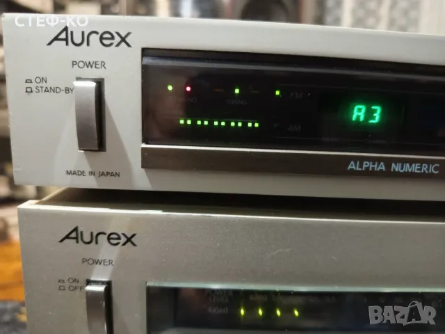 Aurex ( Toshiba ) ST- S80, SB-A45 тунер и усилвател , снимка 8 - Ресийвъри, усилватели, смесителни пултове - 49318955