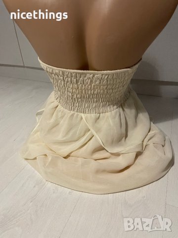 Нова рокля цвят шампанско, снимка 5 - Рокли - 37066138