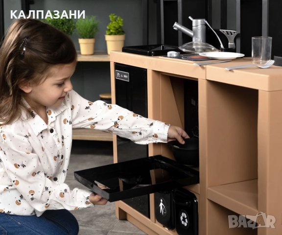 Модерна кухня Loft Kitchen Smoby 7600312600, снимка 6 - Игри и пъзели - 44114192