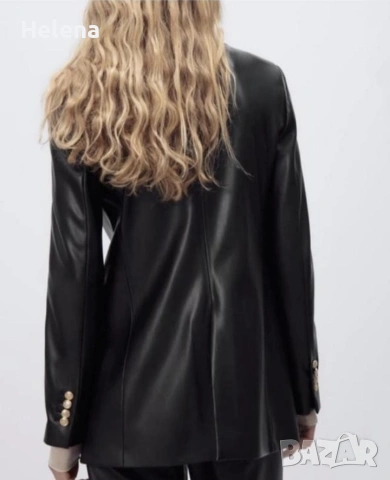 Стилен дамски блейзър Zara, снимка 2 - Якета - 53534652