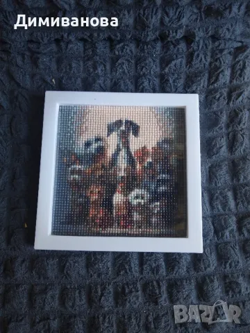 Готов диамантен Гоблен в рамка, снимка 5 - Гоблени - 49966590