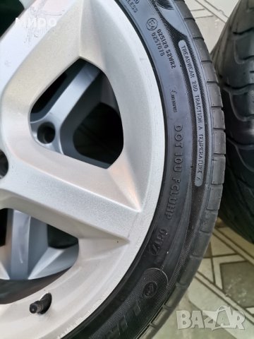 Продавам 4 броя алуминиеви джанти с гуми 17цола 5x105 за ОПЕЛ, снимка 7 - Гуми и джанти - 37668967