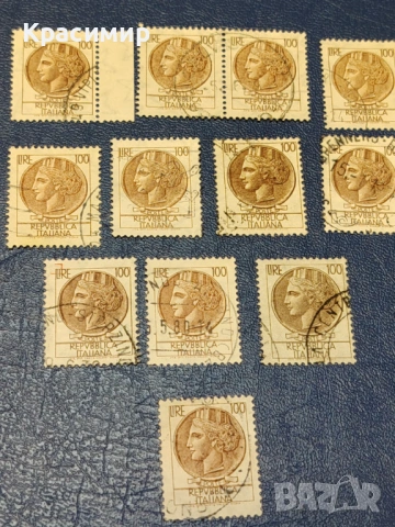 Винтидж ПОЩЕНСКИ марки Италия 