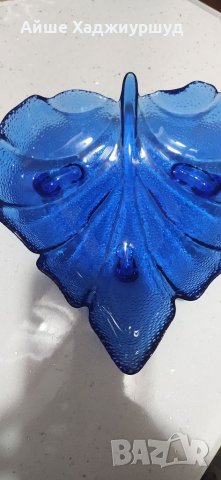 Малка стъклена фруктиера