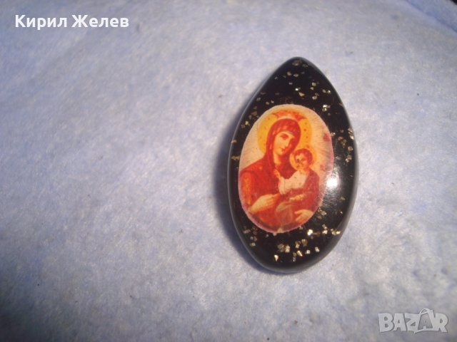 ПРАВОСЛАВНА ИКОНКА от СМОЛА РЕТРО РЕЛИГИОЗНО АРТ БИЖУ 27500 , снимка 3 - Колиета, медальони, синджири - 36903722