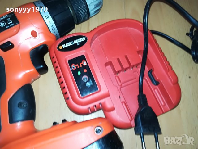 black & decker+battery+charger 2409221810, снимка 3 - Винтоверти - 38105735