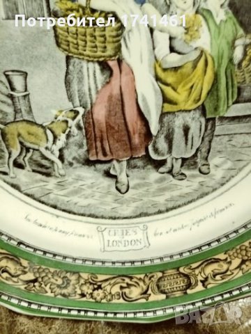 Англия порцелан, снимка 3 - Антикварни и старинни предмети - 27453395