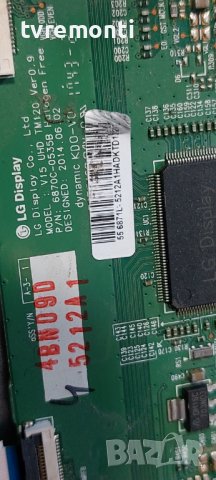 TCON 6870C-0535B. 6871L-5212A for, TELEFUNKEN 55UB7700 DISPLAY VES550QNDL-2D-N11, снимка 3 - Части и Платки - 39634862