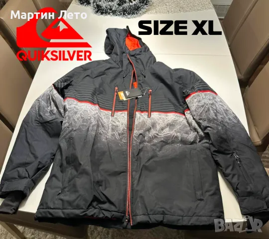 Мъжки ски якета QUIKSILVER L и XL, снимка 5 - Якета - 48182375