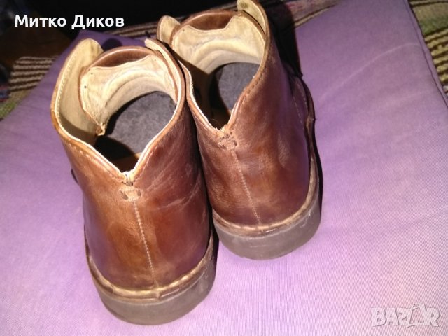 Женски боти маркови на  F M & B Тера Португалия дебела естествена кожа №39-40 стелка 25см, снимка 8 - Дамски боти - 39052678