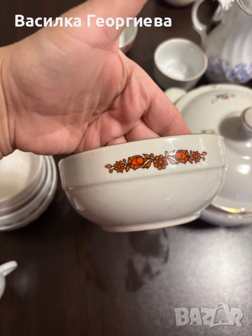 Български порцелан, снимка 6 - Сервизи - 52677983