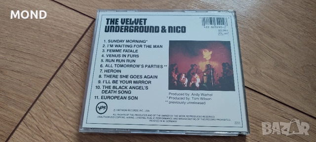 The Velvet Underground & Nico (CD), снимка 4 - CD дискове - 52857403