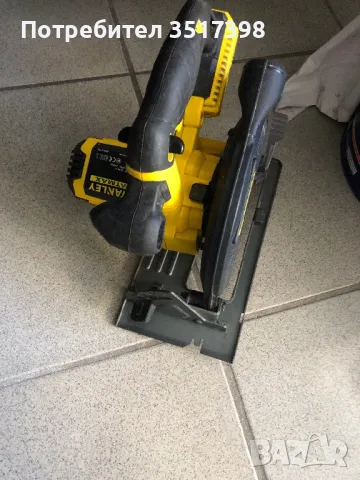 Aкумулаторен циркуляр Stanley 18 V, снимка 9 - Други инструменти - 48852751
