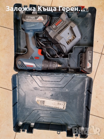 Винтоверт Bosch GSR 180li, снимка 5 - Винтоверти - 52747918