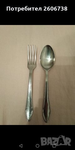 Вилици и лъжици от неръждаема стомана Сърп и чук Велико Търново , снимка 2 - Прибори за хранене, готвене и сервиране - 28195534