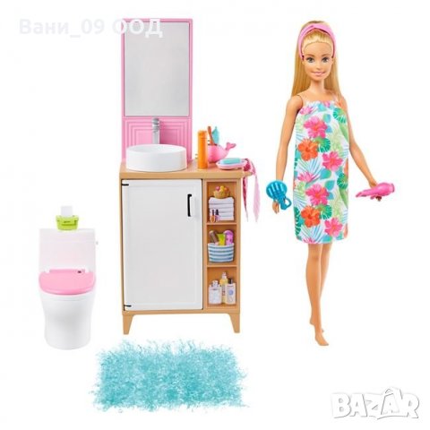Кукла Барби с баня, плюс аксесоари