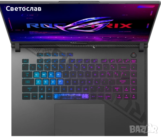 ASUS ROG Strix G16 | NVIDIA RTX 4060 | i7-13650HX | 1TB SSD | 16GB DDR5 | 16:10 IPS Display, снимка 3 - Лаптопи за игри - 52792543