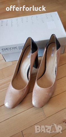 Geox N°40 Дамски обувки на ток Естествена кожа , снимка 2 - Дамски обувки на ток - 43059398