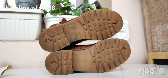 Ботуши Via естествена кожа , снимка 2 - Дамски боти - 52877493