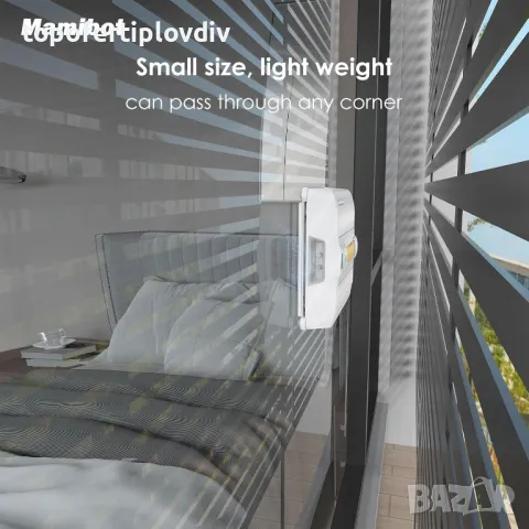 Робот за почистване на прозорци  Mamibot W120-DP,Ново,Гаранция, снимка 6 - Прахосмукачки - 50409640