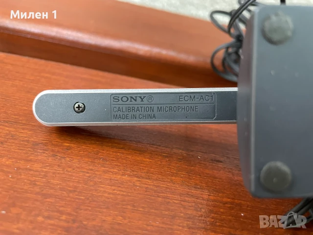 SONY ECM-AC1-Калибриращ стерео микрофон, снимка 5 - Микрофони - 51421257