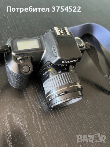 Canon EOS 1000F N 35mm SLR Film Camera W/ Canon 35-80mm Lens & Case Фотоапарат, снимка 6 - Фотоапарати - 51533892