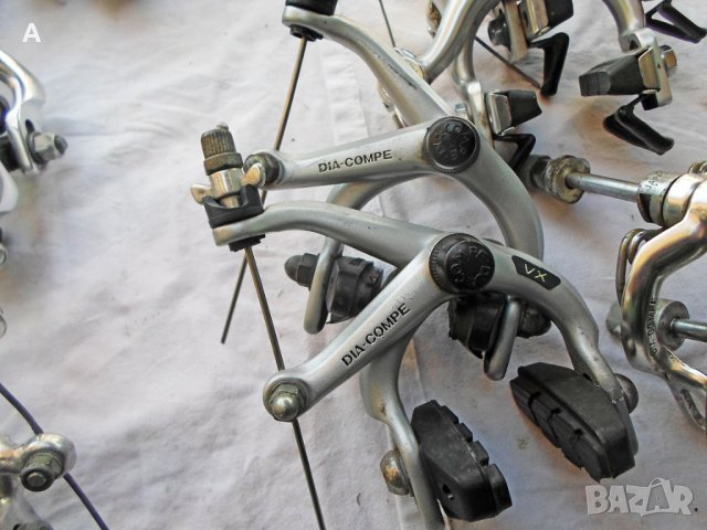 Шосейни ретро спирачки, снимка 8 - Части за велосипеди - 32327705