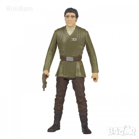 Комплект фигурки Star Wars First Order Snowtrooper Officer & Poe Dameron / Deluxe Pack  , снимка 3 - Фигурки - 32731717