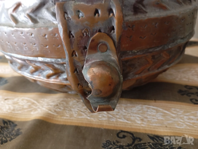 Стара кутия,съд, снимка 2 - Антикварни и старинни предмети - 51533722