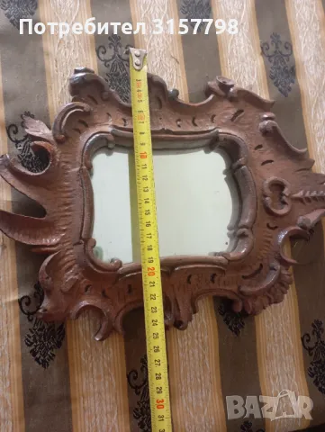 Бароков огледало за стена, снимка 5 - Други ценни предмети - 50417810