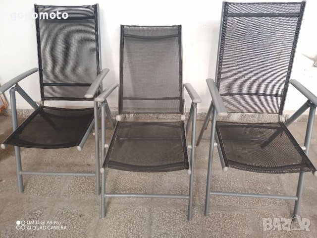 Шезлонг разтегателен, алуминиеви столове за плаж, къмпинг, море, планина, вила и т.н., снимка 4 - Къмпинг мебели - 37054076