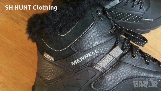 MERRELL Aurora 6 Ice+ DRY Leather Boots EUR 37 / UK 4 Естествена кожа водонепромукаеми с вата - 751, снимка 4 - Дамски боти - 43751449