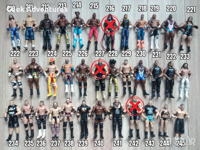 Екшън Фигурки WWE Кеч Pro-Wrestling Action Figures Dean Ambrose Hogan Cena, снимка 7 - Колекции - 46527048