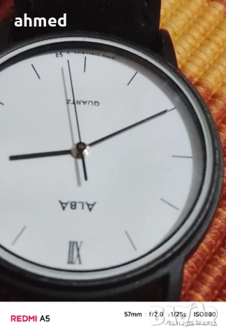 Стар красив часовник ALBA, снимка 3 - Мъжки - 52266879