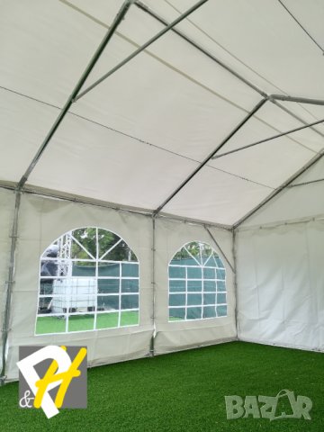 Професионална шатра 4х10м, огнеустойчив PVC брезент 550гр/м2, снимка 4 - Други - 43145020